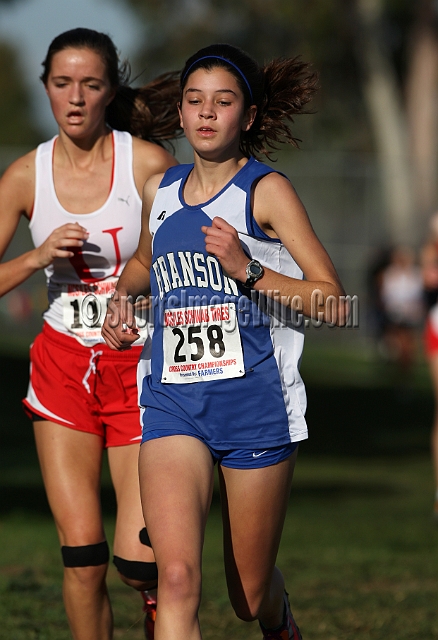 2011NCSXCD5-019.JPG - 2011 North Coast Section Cross Country Championships, Hayward High School, Hayward, California