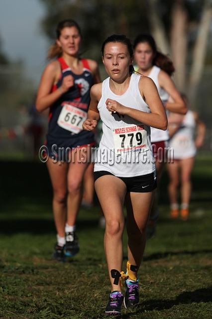 2011NCSXCD5-033.JPG - 2011 North Coast Section Cross Country Championships, Hayward High School, Hayward, California