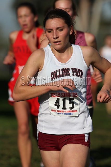 2011NCSXCD5-038.JPG - 2011 North Coast Section Cross Country Championships, Hayward High School, Hayward, California