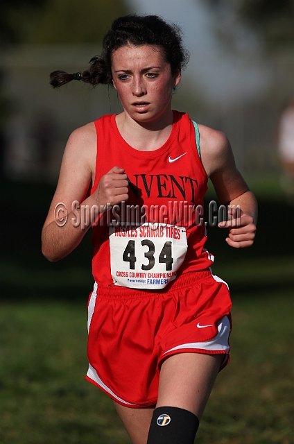 2011NCSXCD5-039.JPG - 2011 North Coast Section Cross Country Championships, Hayward High School, Hayward, California