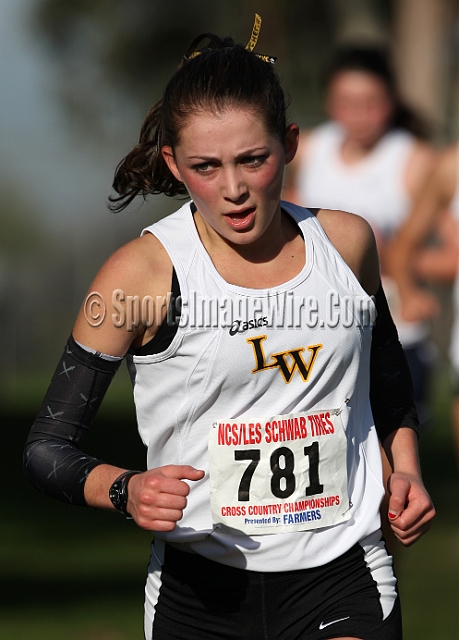 2011NCSXCD5-040.JPG - 2011 North Coast Section Cross Country Championships, Hayward High School, Hayward, California