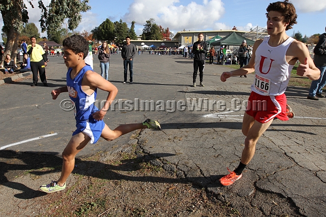 2011NCSXCD5-042.JPG - 2011 North Coast Section Cross Country Championships, Hayward High School, Hayward, California