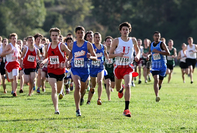 2011NCSXCD5-046.JPG - 2011 North Coast Section Cross Country Championships, Hayward High School, Hayward, California