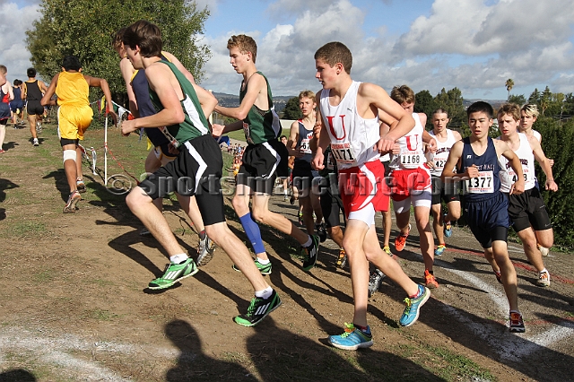 2011NCSXCD5-056.JPG - 2011 North Coast Section Cross Country Championships, Hayward High School, Hayward, California