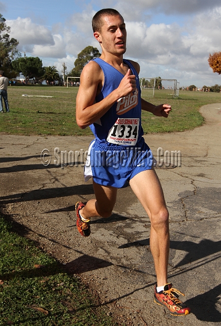 2011NCSXCD5-057.JPG - 2011 North Coast Section Cross Country Championships, Hayward High School, Hayward, California