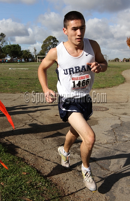 2011NCSXCD5-063.JPG - 2011 North Coast Section Cross Country Championships, Hayward High School, Hayward, California