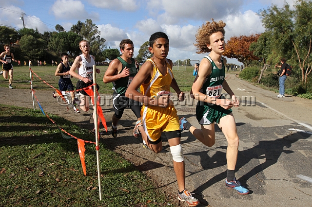 2011NCSXCD5-068.JPG - 2011 North Coast Section Cross Country Championships, Hayward High School, Hayward, California