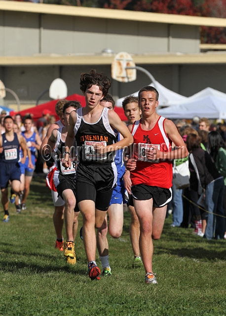 2011NCSXCD5-069.JPG - 2011 North Coast Section Cross Country Championships, Hayward High School, Hayward, California
