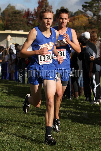 2011NCSXCD5-070.JPG - 2011 North Coast Section Cross Country Championships, Hayward High School, Hayward, California