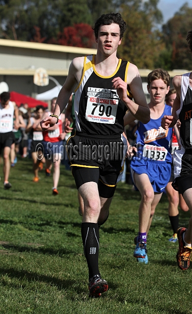 2011NCSXCD5-072.JPG - 2011 North Coast Section Cross Country Championships, Hayward High School, Hayward, California