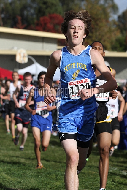 2011NCSXCD5-074.JPG - 2011 North Coast Section Cross Country Championships, Hayward High School, Hayward, California