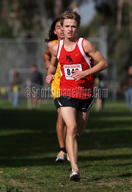 2011NCSXCD5-083.JPG - 2011 North Coast Section Cross Country Championships, Hayward High School, Hayward, California