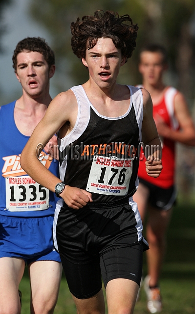 2011NCSXCD5-086.JPG - 2011 North Coast Section Cross Country Championships, Hayward High School, Hayward, California