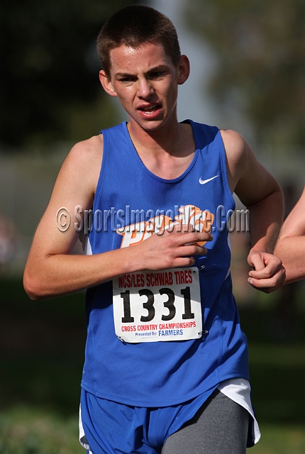 2011NCSXCD5-095.JPG - 2011 North Coast Section Cross Country Championships, Hayward High School, Hayward, California