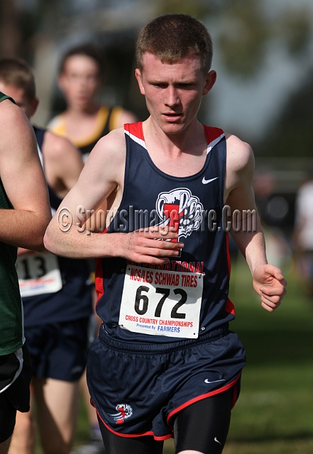 2011NCSXCD5-099.JPG - 2011 North Coast Section Cross Country Championships, Hayward High School, Hayward, California