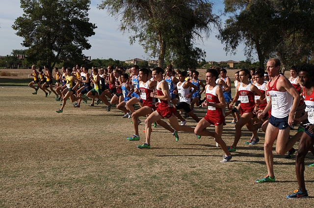 2011Pac12XC-047.JPG - 2011 Pac-12 Cross Country Championships October 29, 2011, hosted by Arizona State at Wigwam Golf Course, Goodyear, AZ.