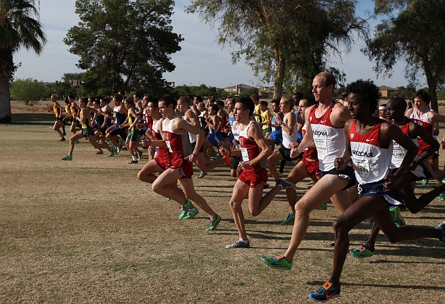 2011Pac12XC-048.JPG - 2011 Pac-12 Cross Country Championships October 29, 2011, hosted by Arizona State at Wigwam Golf Course, Goodyear, AZ.