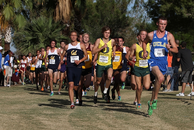 2011Pac12XC-049.JPG - 2011 Pac-12 Cross Country Championships October 29, 2011, hosted by Arizona State at Wigwam Golf Course, Goodyear, AZ.