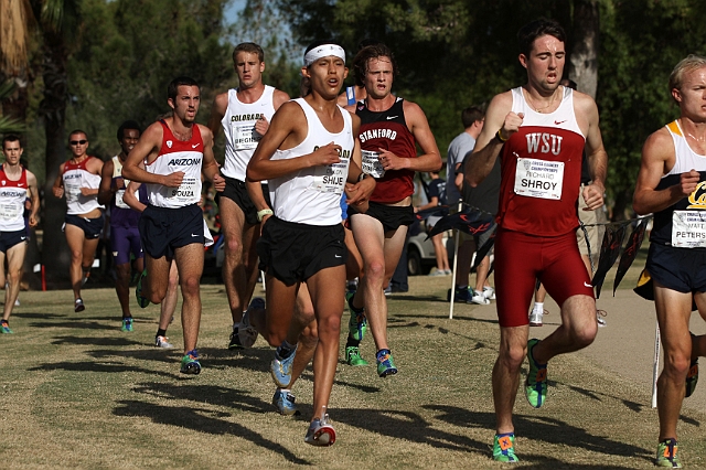 2011Pac12XC-056.JPG - 2011 Pac-12 Cross Country Championships October 29, 2011, hosted by Arizona State at Wigwam Golf Course, Goodyear, AZ.