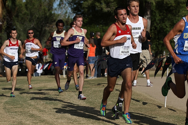 2011Pac12XC-057.JPG - 2011 Pac-12 Cross Country Championships October 29, 2011, hosted by Arizona State at Wigwam Golf Course, Goodyear, AZ.