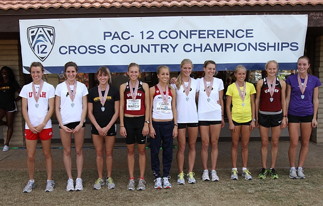 2011Pac12XC-248.JPG - 2011 Pac-12 Cross Country Championships October 29, 2011, hosted by Arizona State at Wigwam Golf Course, Goodyear, AZ.
