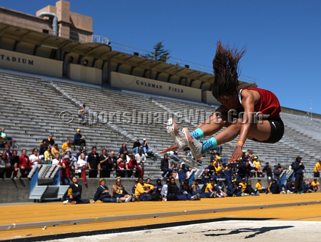 2012BigMeet-015.JPG - 2012 Cal vs. Stanford Big Meet, April 14, Edwards Stadium, Berkeley, CA.