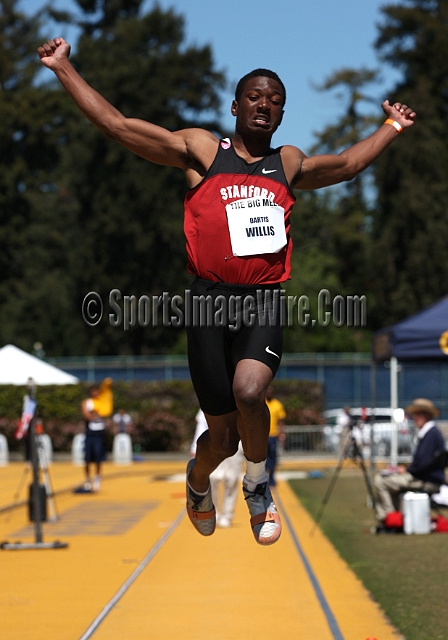 2012BigMeet-031.JPG - 2012 Cal vs. Stanford Big Meet, April 14, Edwards Stadium, Berkeley, CA.