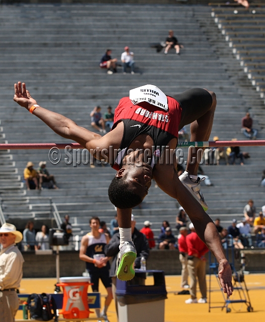 2012BigMeet-122.JPG - 2012 Cal vs. Stanford Big Meet, April 14, Edwards Stadium, Berkeley, CA.