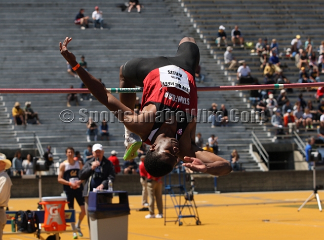 2012BigMeet-123.JPG - 2012 Cal vs. Stanford Big Meet, April 14, Edwards Stadium, Berkeley, CA.