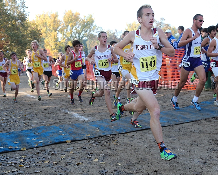 12CIFXCBD1-065.JPG - 2012 California CIF Cross Country Championships, Woodward Park, Fresno, California, November 24.