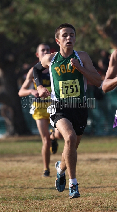 12CIFXCBD1-177.JPG - 2012 California CIF Cross Country Championships, Woodward Park, Fresno, California, November 24.