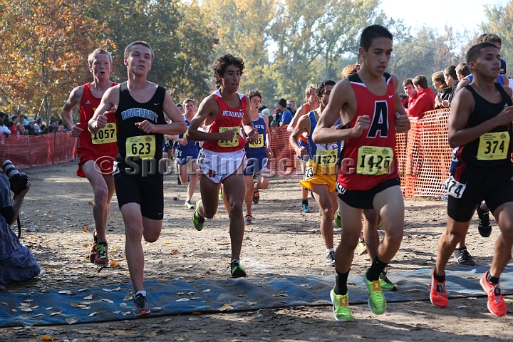 12CIFXCBD2-403.JPG - 2012 California CIF Cross Country Championships, Woodward Park, Fresno, California, November 24.