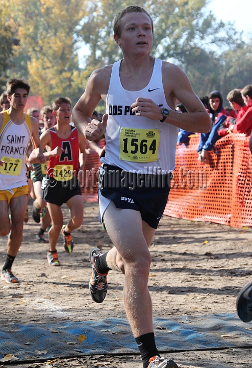 12CIFXCBD2-413.JPG - 2012 California CIF Cross Country Championships, Woodward Park, Fresno, California, November 24.