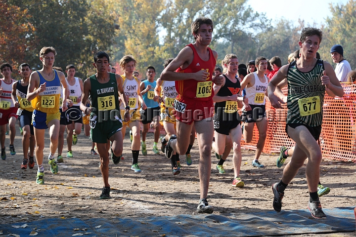 12CIFXCBD2-414.JPG - 2012 California CIF Cross Country Championships, Woodward Park, Fresno, California, November 24.