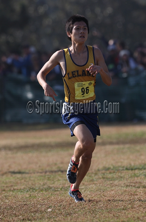 12CIFXCBD2-500.JPG - 2012 California CIF Cross Country Championships, Woodward Park, Fresno, California, November 24.