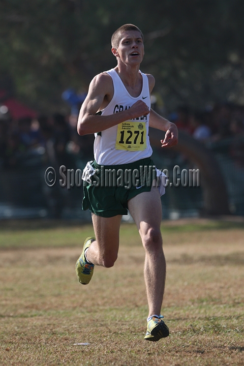 12CIFXCBD2-509.JPG - 2012 California CIF Cross Country Championships, Woodward Park, Fresno, California, November 24.