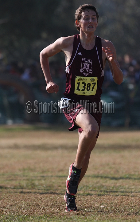 12CIFXCBD2-561.JPG - 2012 California CIF Cross Country Championships, Woodward Park, Fresno, California, November 24.