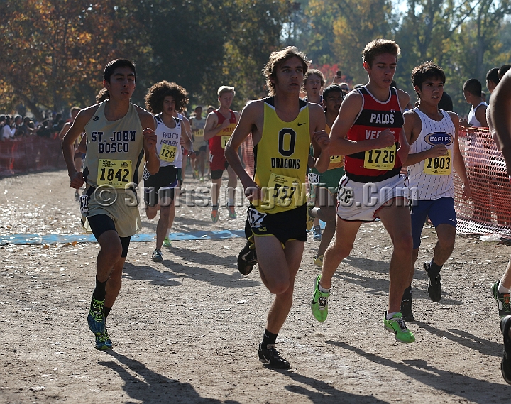 12CIFXCBD3-054.JPG - 2012 California CIF Cross Country Championships, Woodward Park, Fresno, California, November 24.