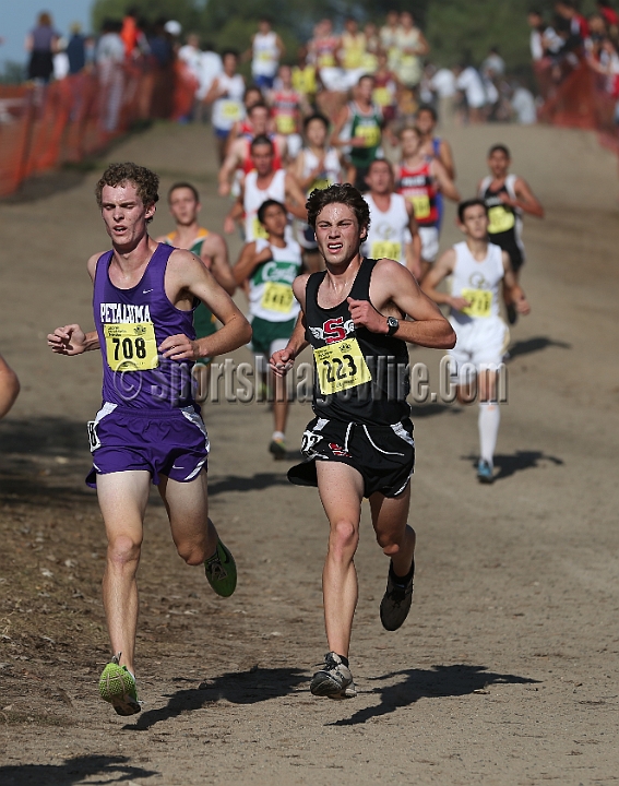 12CIFXCBD3-107.JPG - 2012 California CIF Cross Country Championships, Woodward Park, Fresno, California, November 24.