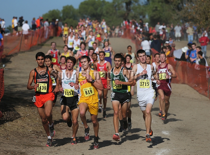 12CIFXCBD3-150.JPG - 2012 California CIF Cross Country Championships, Woodward Park, Fresno, California, November 24.