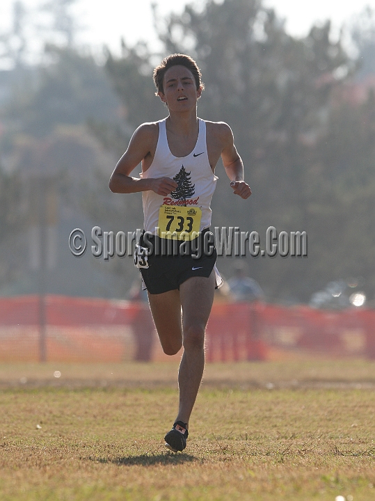 12CIFXCBD3-173.JPG - 2012 California CIF Cross Country Championships, Woodward Park, Fresno, California, November 24.