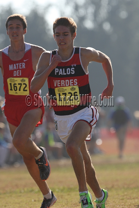 12CIFXCBD3-235.JPG - 2012 California CIF Cross Country Championships, Woodward Park, Fresno, California, November 24.