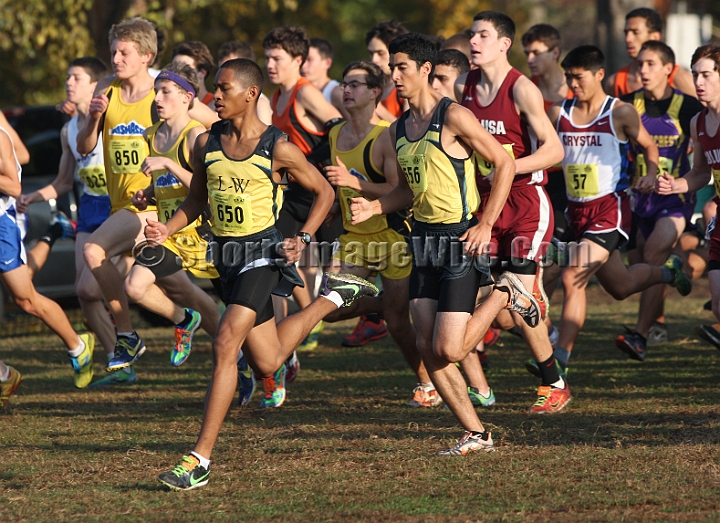 12CIFXCBD5-019.JPG - 2012 California CIF Cross Country Championships, Woodward Park, Fresno, California, November 24.