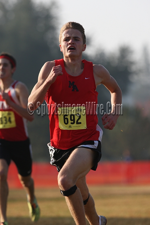 12CIFXCBD5-132.JPG - 2012 California CIF Cross Country Championships, Woodward Park, Fresno, California, November 24.