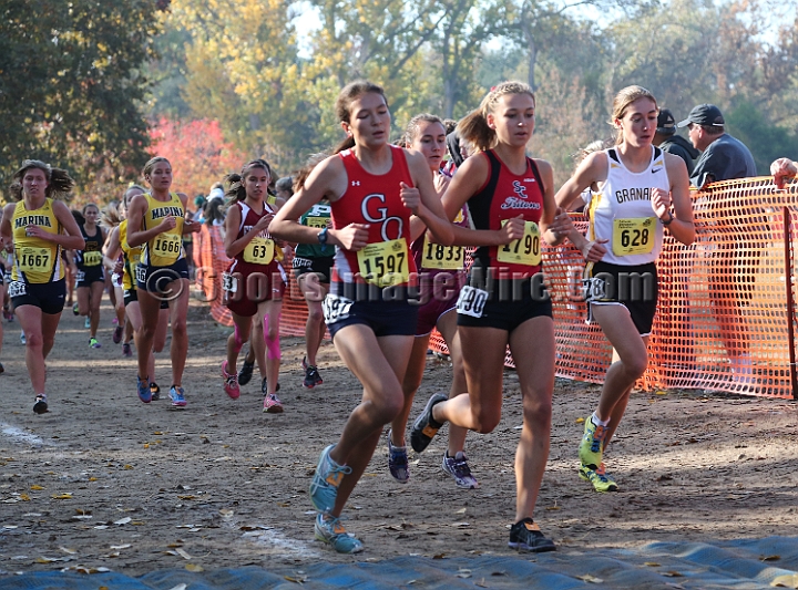 12CIFXCGD1-082.JPG - 2012 California CIF Cross Country Championships, Woodward Park, Fresno, California, November 24.