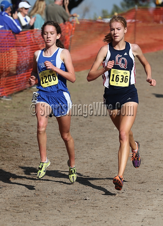 12CIFXCGD1-155.JPG - 2012 California CIF Cross Country Championships, Woodward Park, Fresno, California, November 24.