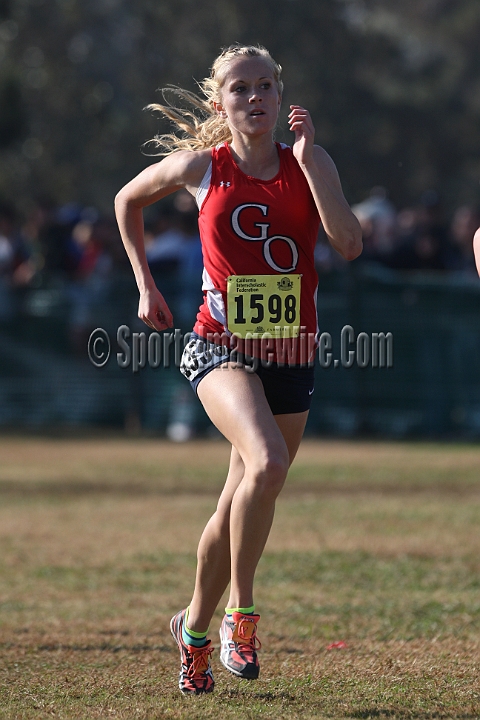 12CIFXCGD1-234.JPG - 2012 California CIF Cross Country Championships, Woodward Park, Fresno, California, November 24.