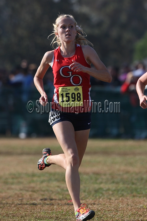 12CIFXCGD1-235.JPG - 2012 California CIF Cross Country Championships, Woodward Park, Fresno, California, November 24.