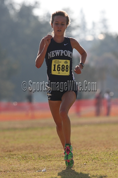 12CIFXCGD2-185.JPG - 2012 California CIF Cross Country Championships, Woodward Park, Fresno, California, November 24.