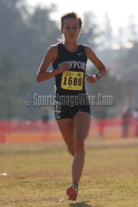12CIFXCGD2-186.JPG - 2012 California CIF Cross Country Championships, Woodward Park, Fresno, California, November 24.